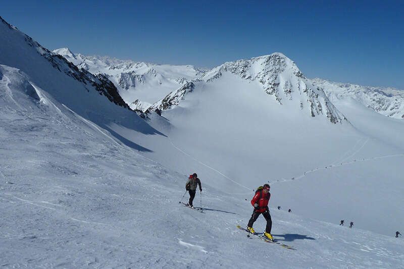 Skitour auf der Wildspitze