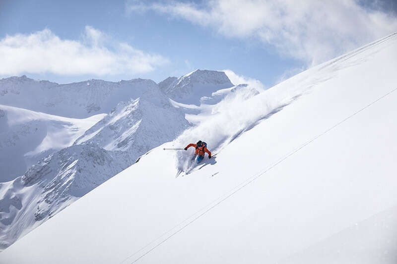 Freerider am Pitztaler Gletscher