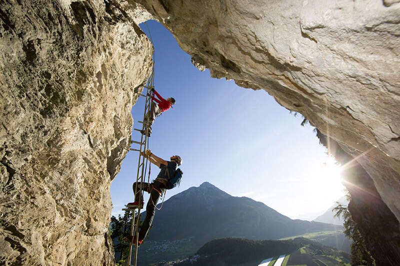 Klettersteig Steinwand im Pitztal